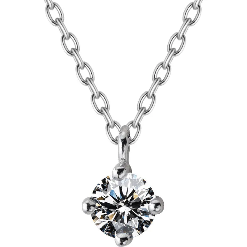 Minimalist Silver Chain Necklace