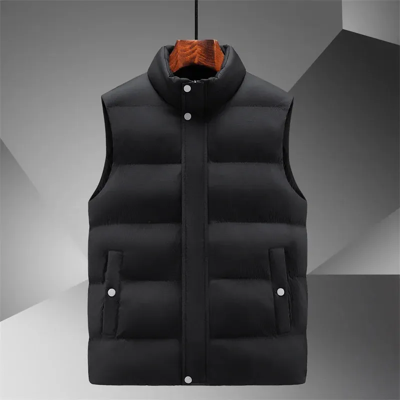 Multi-pocket Black Utility Vest