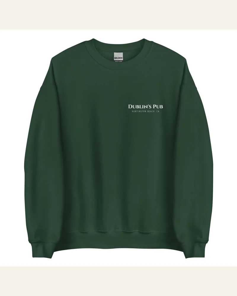 Forest Green Unisex Crewneck