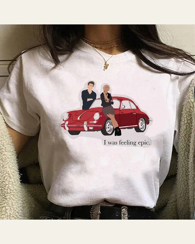 Women's TVD Graphic Summer White T-shirt