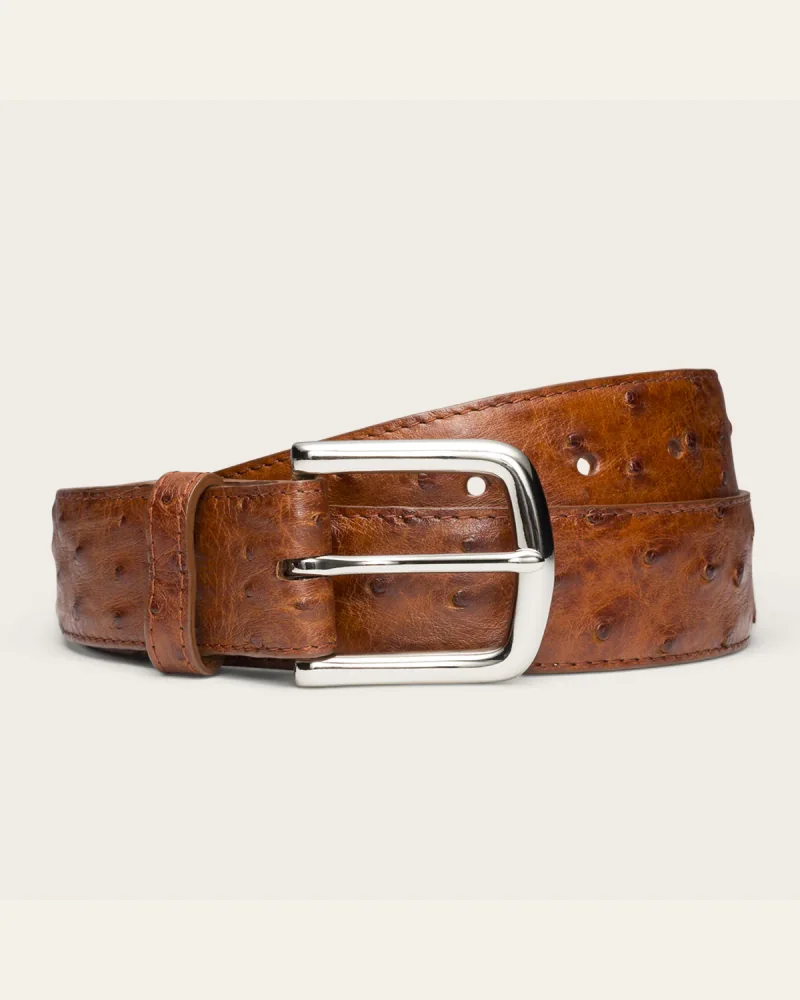 Men's Ostrich Belt