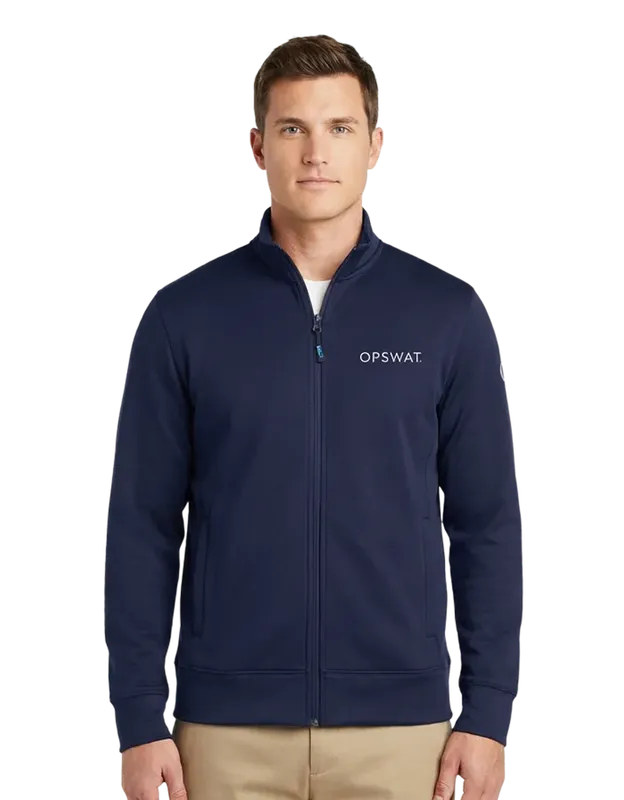 Navy Full Zip Jacket