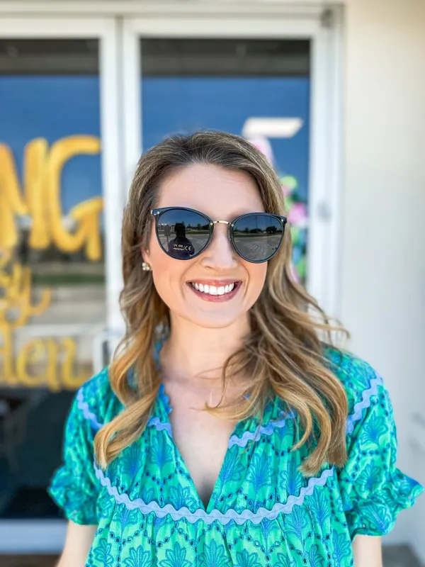 Navy Santorini Katie Loxton Sunglasses