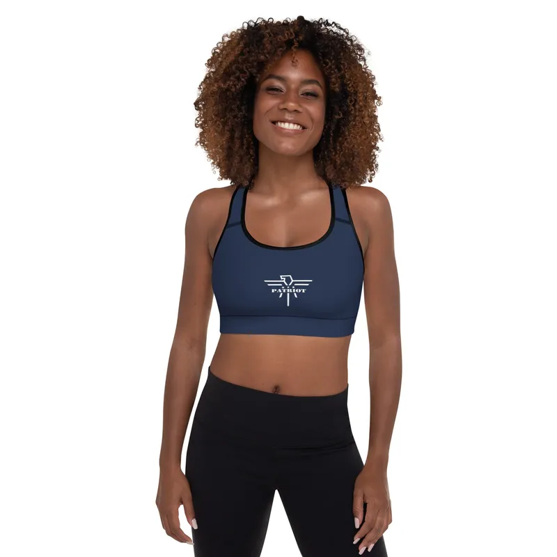 Navy Sports Bra
