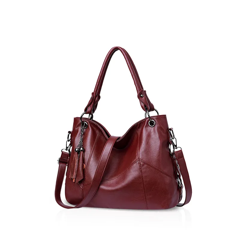 Navy Structured Handbag