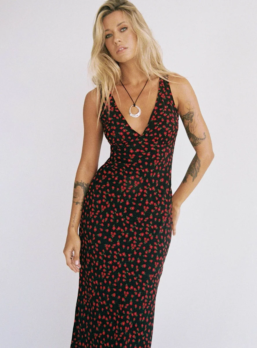 Nellie Maxi Dress Black