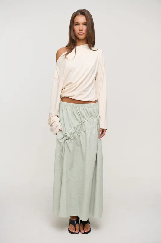 Nixon Maxi Skirt Sage