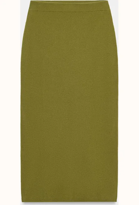 Zara Knit Midi Skirt