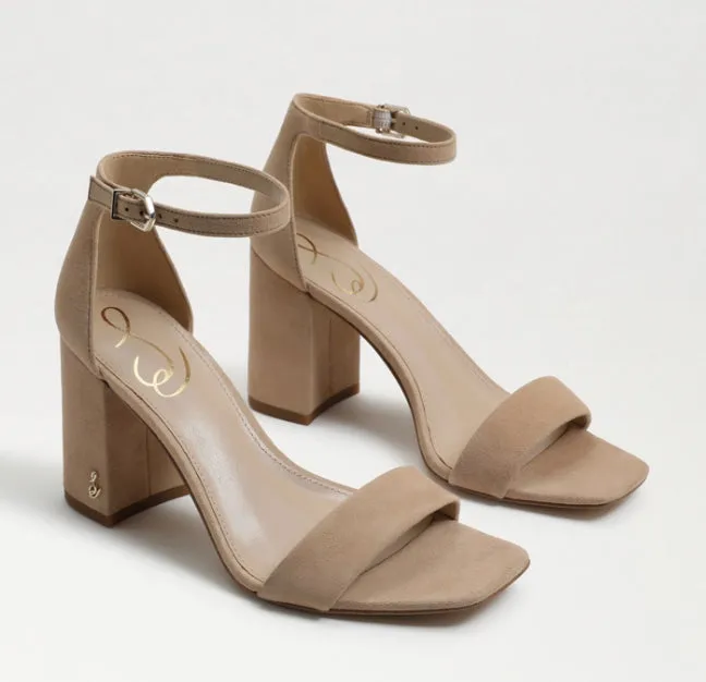 Oatmeal Block Heels