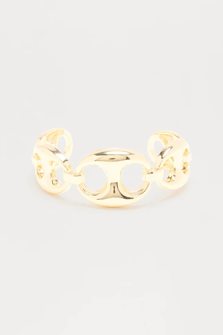 Off The Cuff Bracelet Gold