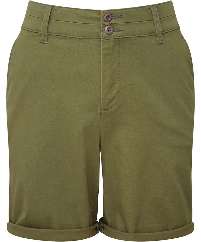 Olive Chino Shorts