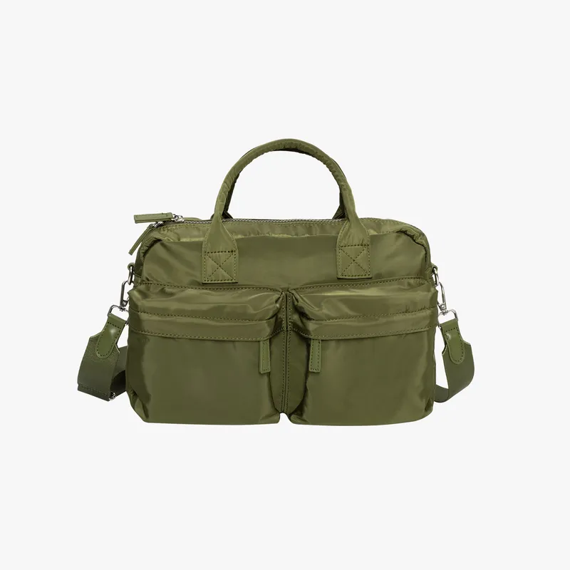 Olives Nylon Crossbody Bag
