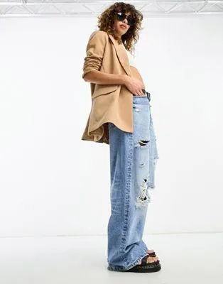 Only Oversized Blazer In Camel