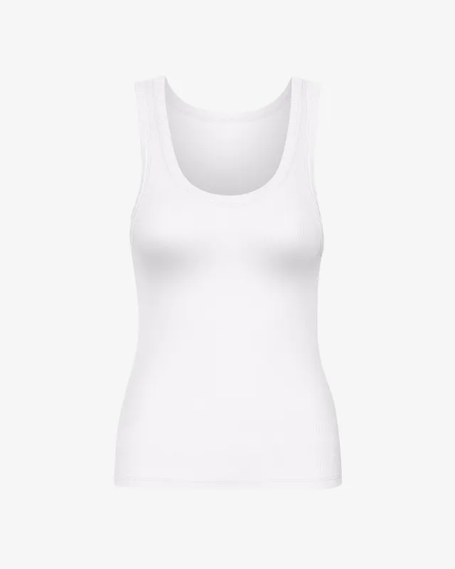 White Rib Tank