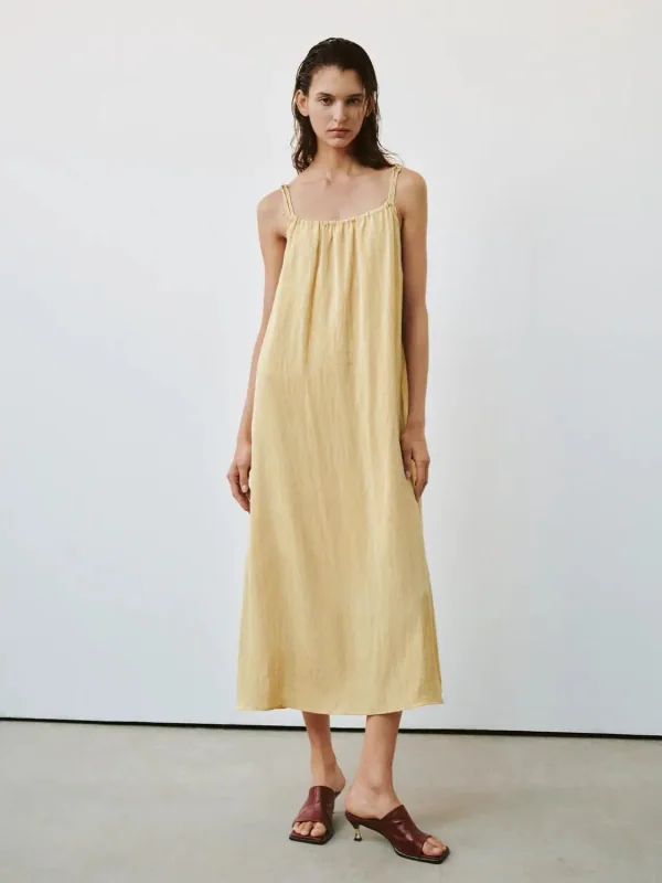 Midi Dress Strappy A Line Midi Dresses Elegant Everyday Party
