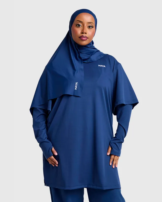 Oversized Active Tee Navy