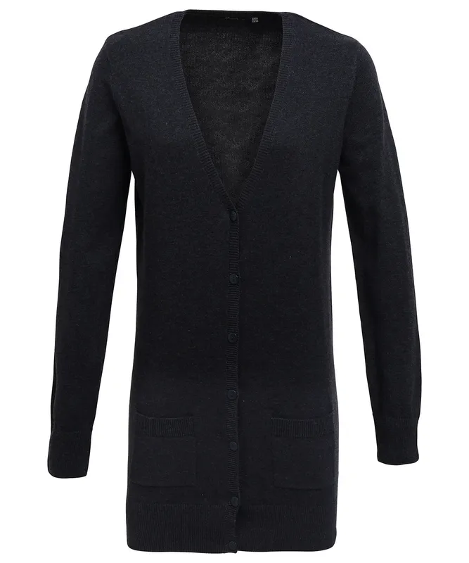 Oversized Black Wool Overcoat