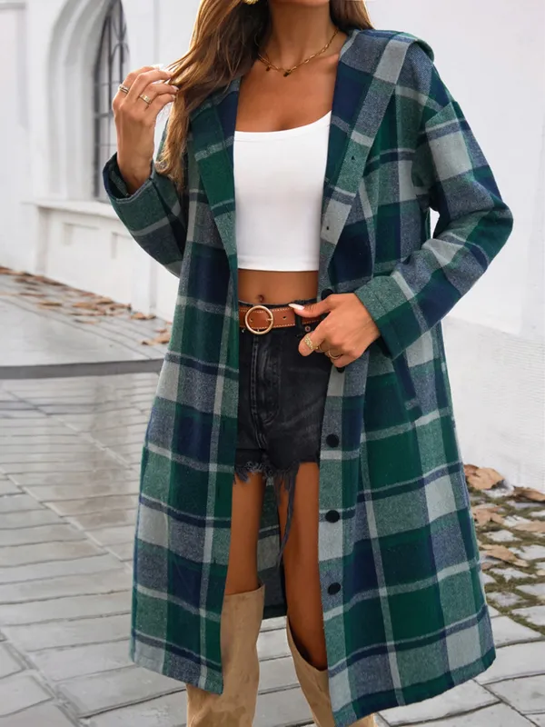 Oversized Charcoal Tweed Blazer