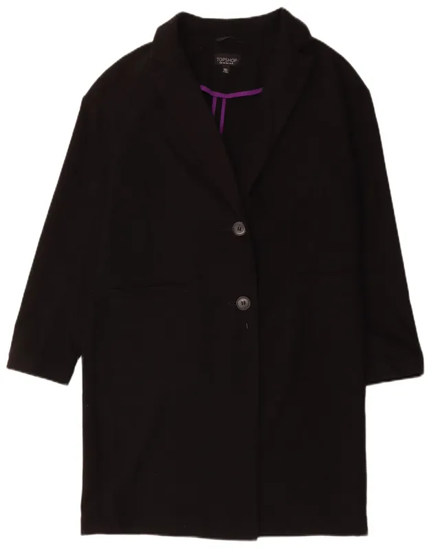 Oversized Dark Brown Wool Coat