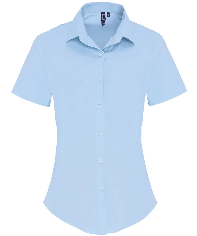 Pale Blue Stretch Fit