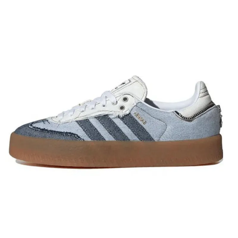 Patchwork Denim Sneakers