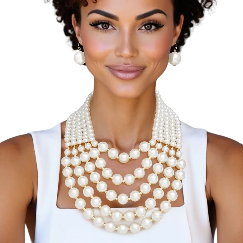 Pearl Layered Necklace