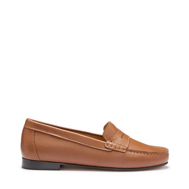 Penny Loafers Leather Sole
