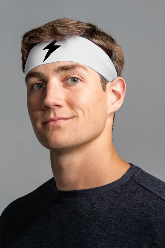 Performance Wide Headband White