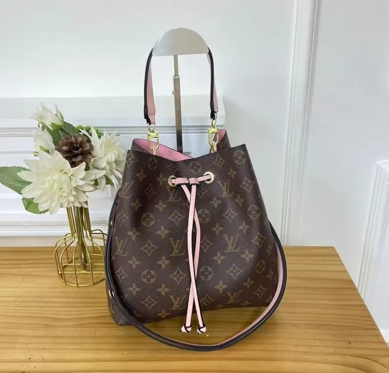 Pink Bucket Bag