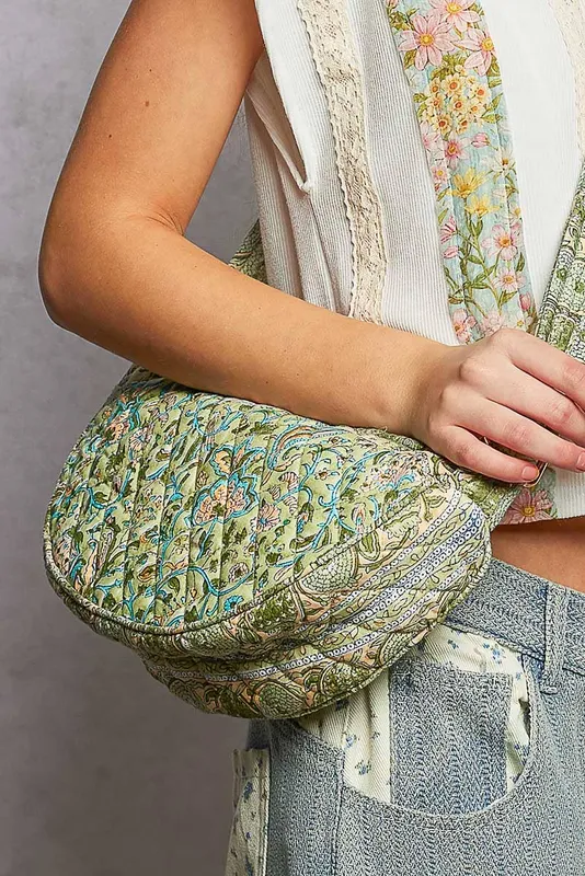 Pistachio Crossbody Bag