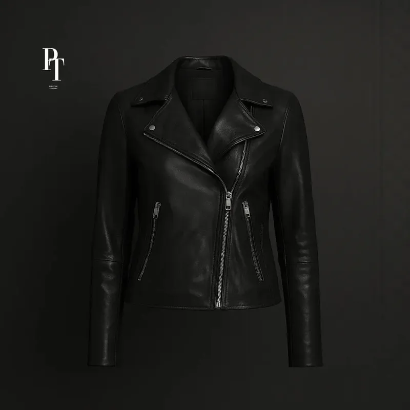 Premium Slim-fit Leather Jacket For Stylish,