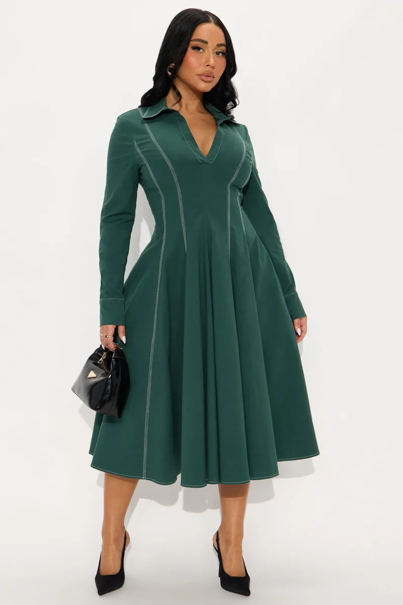 Prim Collared Long Sleeve