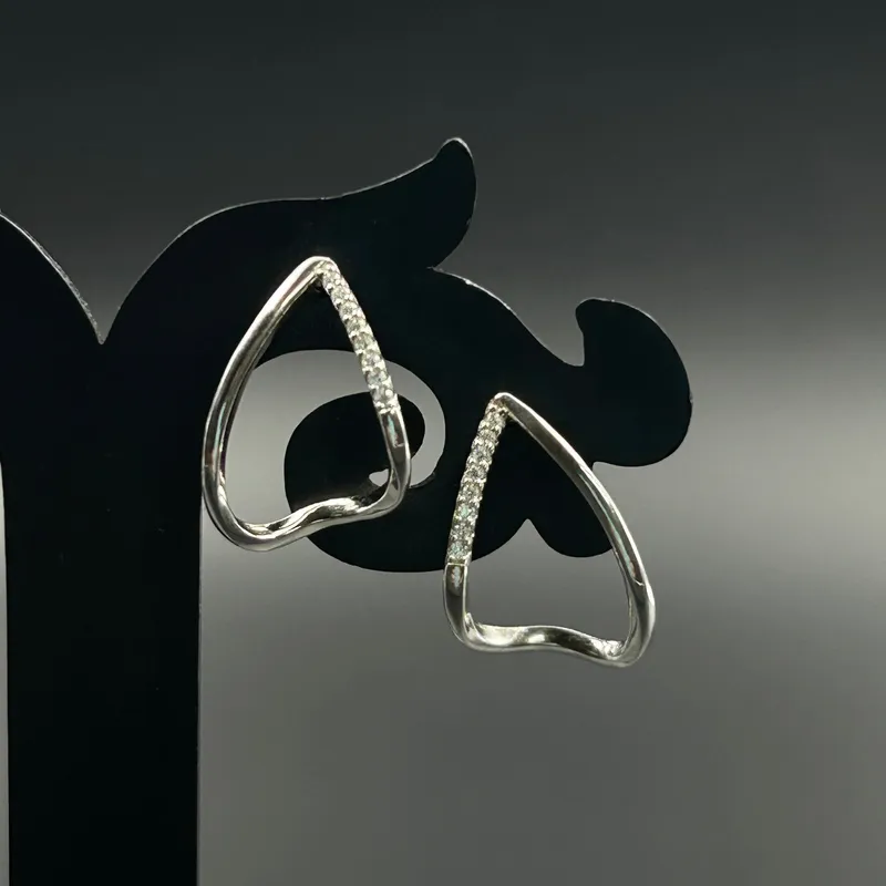 Pure Silver Minimal Earring