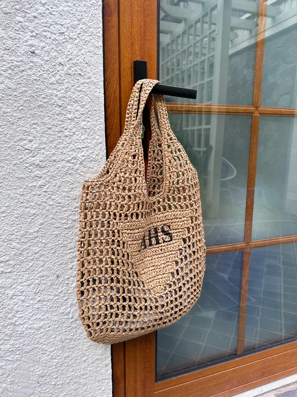 Raffia Tote Bag