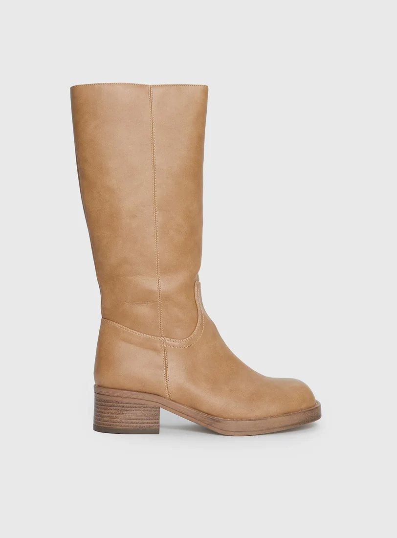 Therapy Fever Boots Tan