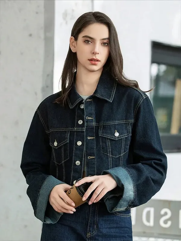 Raw Indigo Denim Jacket