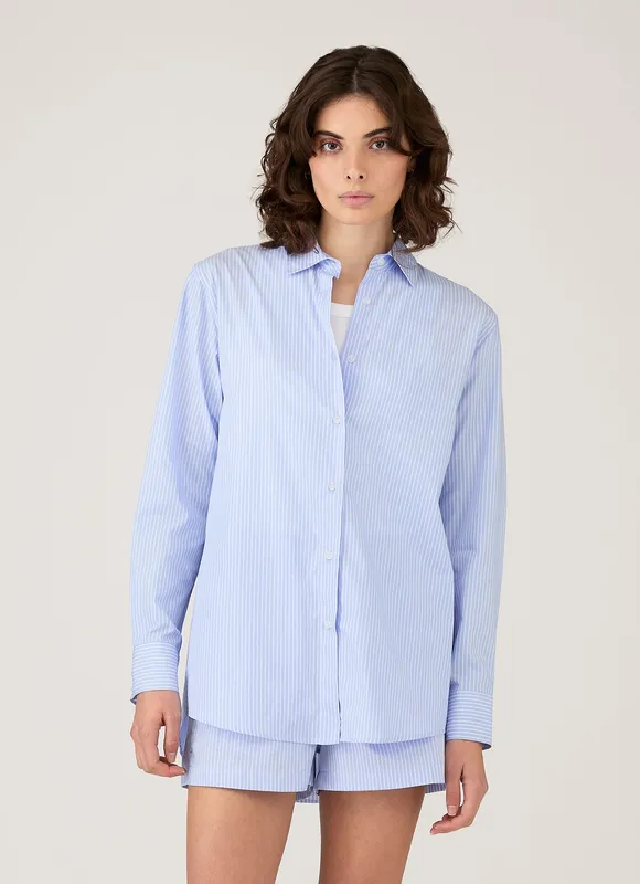 Relaxed Poplin Shirt