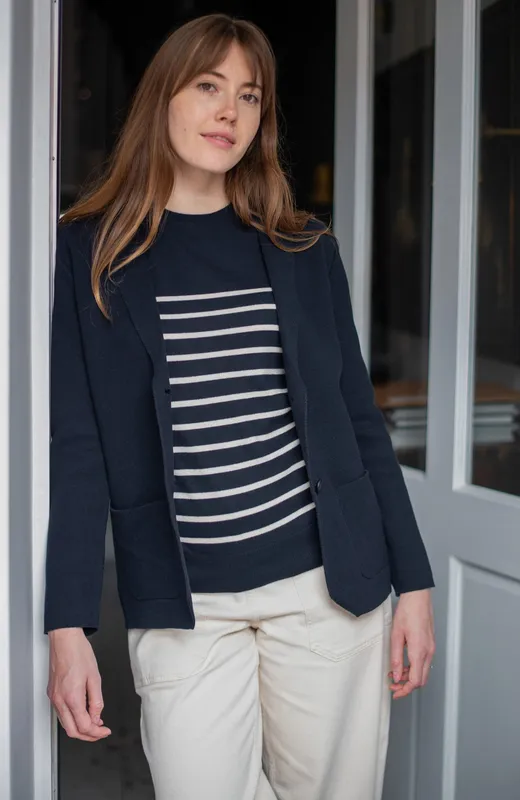 Relaxed Slate Grey Blazer