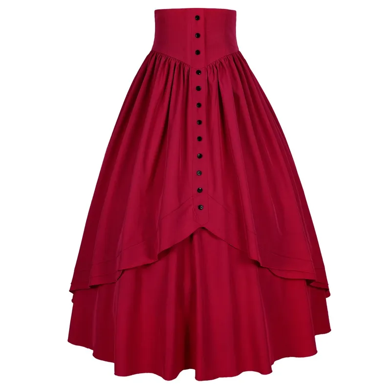 Renaissance Cream Half-Skirt