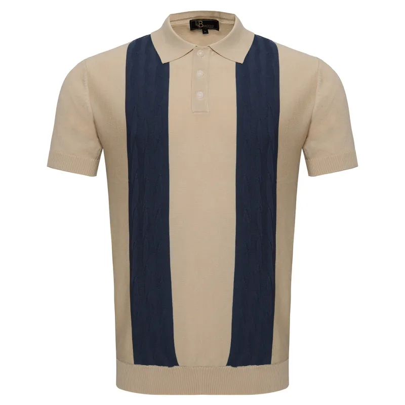 Retro Knit Polo