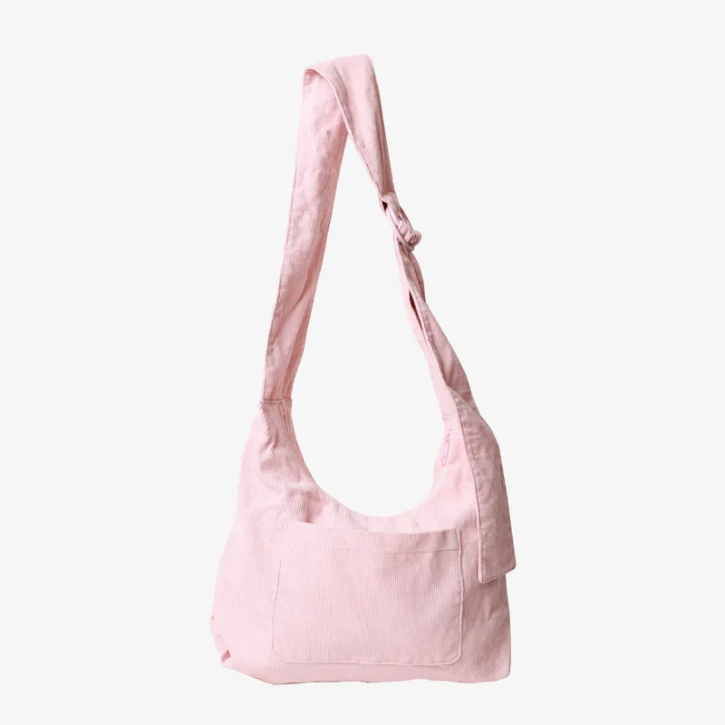 Rose Dust Corduroy Bag