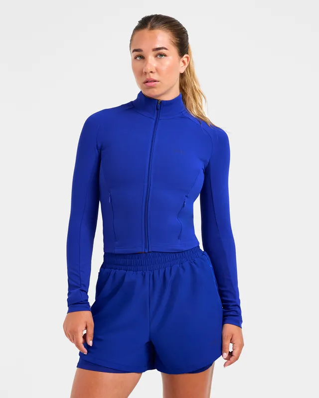 Run Zip Jacket Cobalt