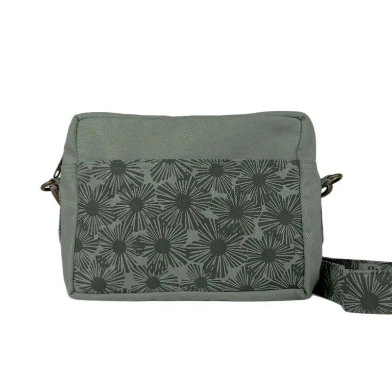 Sage Floral Crossbody