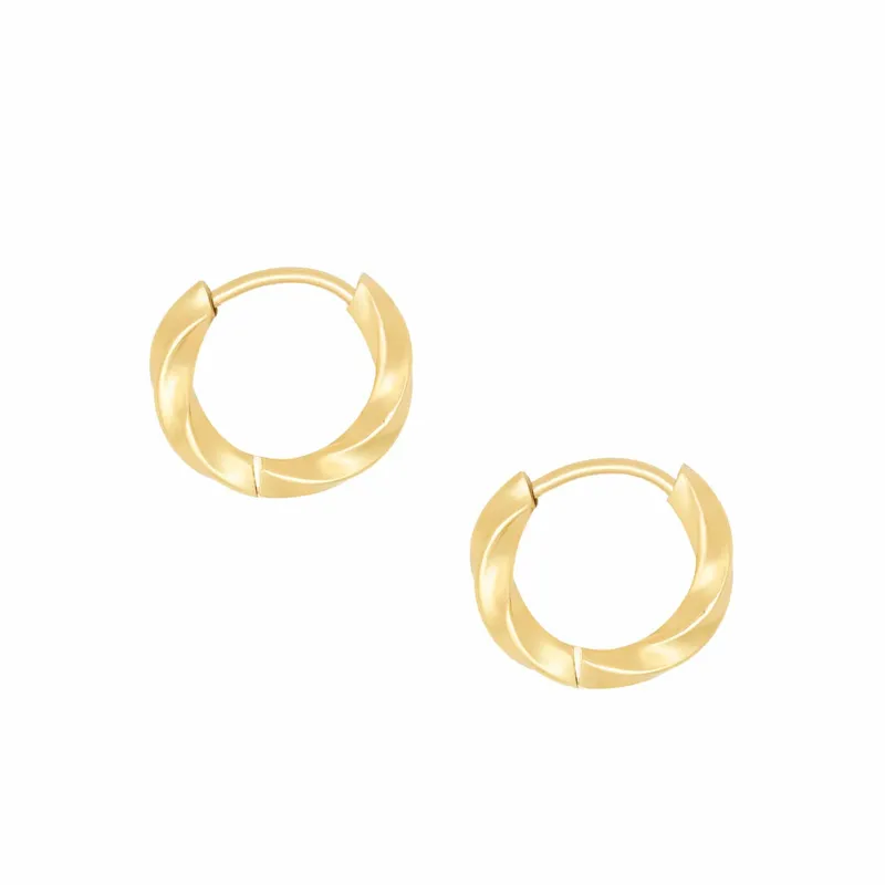 Sage Hoop Earrings