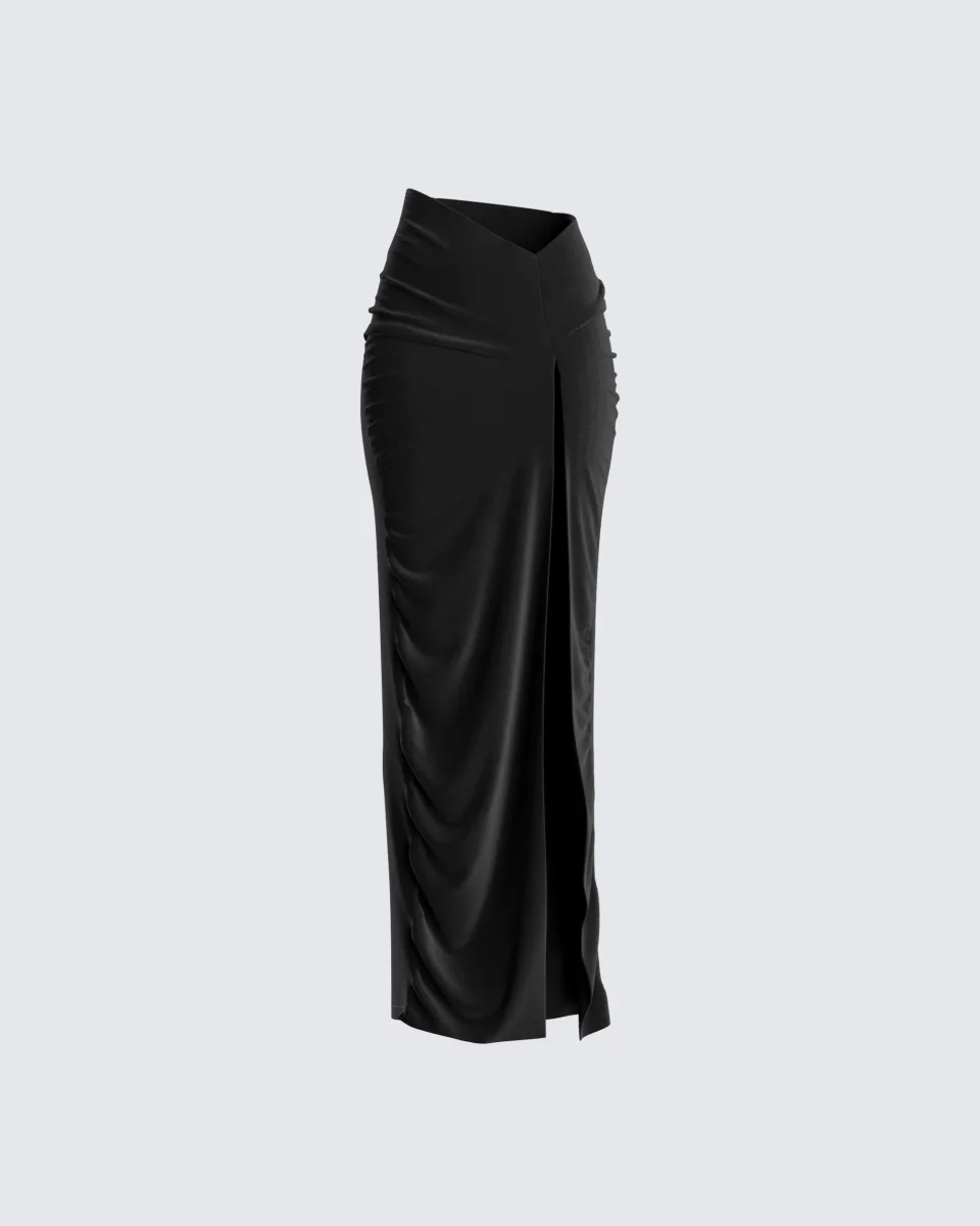 Samantha Black Velvet Maxi