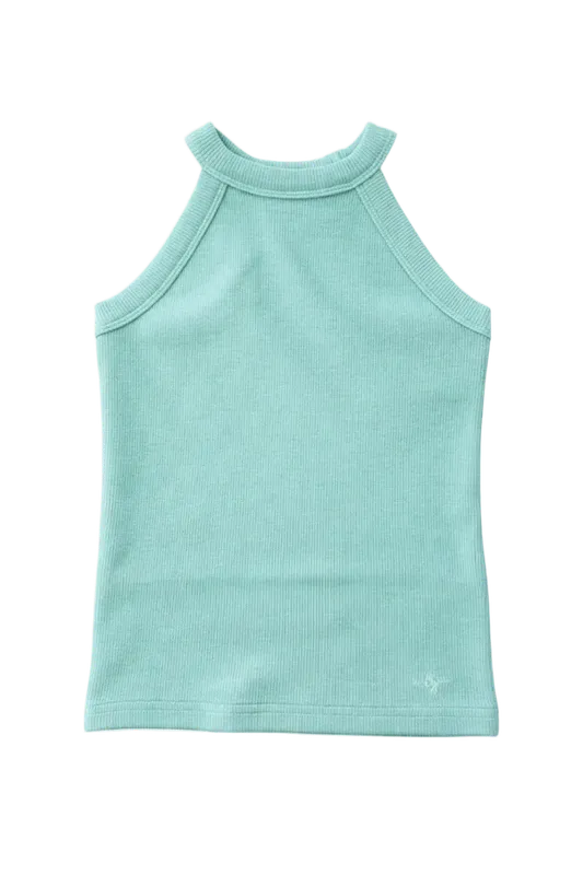 Seafoam Ribbed Tank