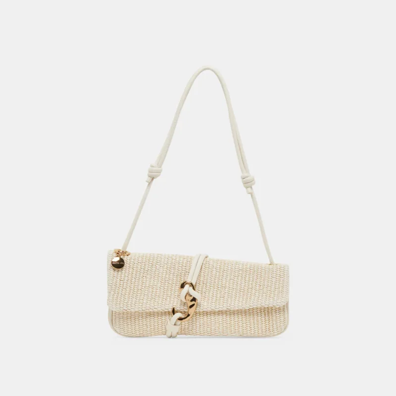 Alice Shoulder Bag Natural Raffia