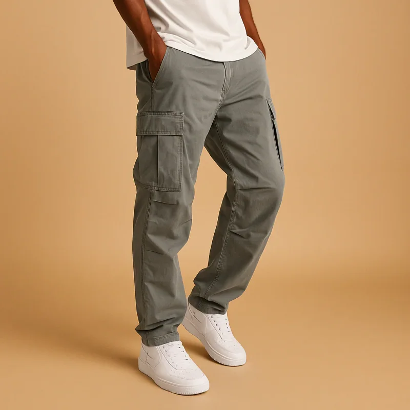Regular Fit Cargo Trousers