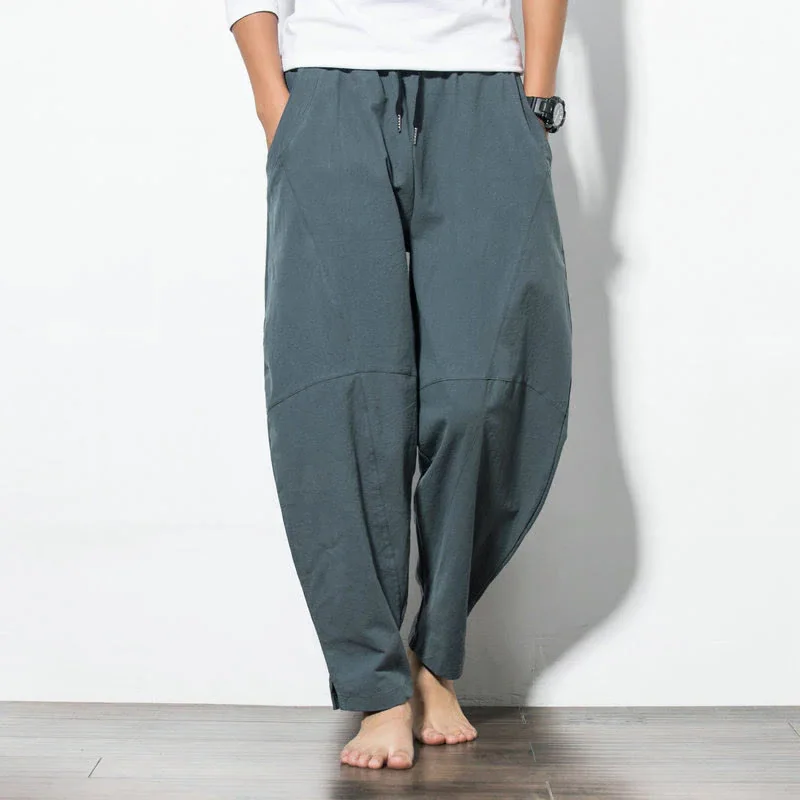 Buddha Stones Cotton Pants