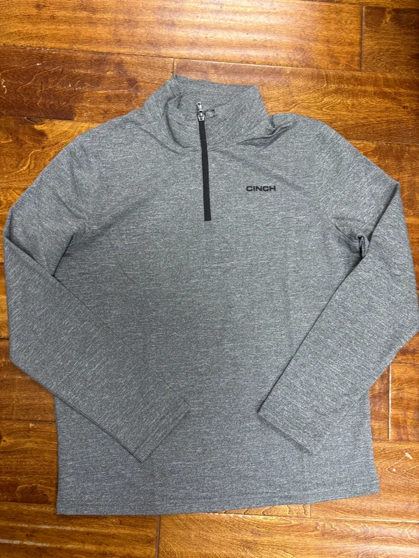 Cinch Charcoal Zip Jacket